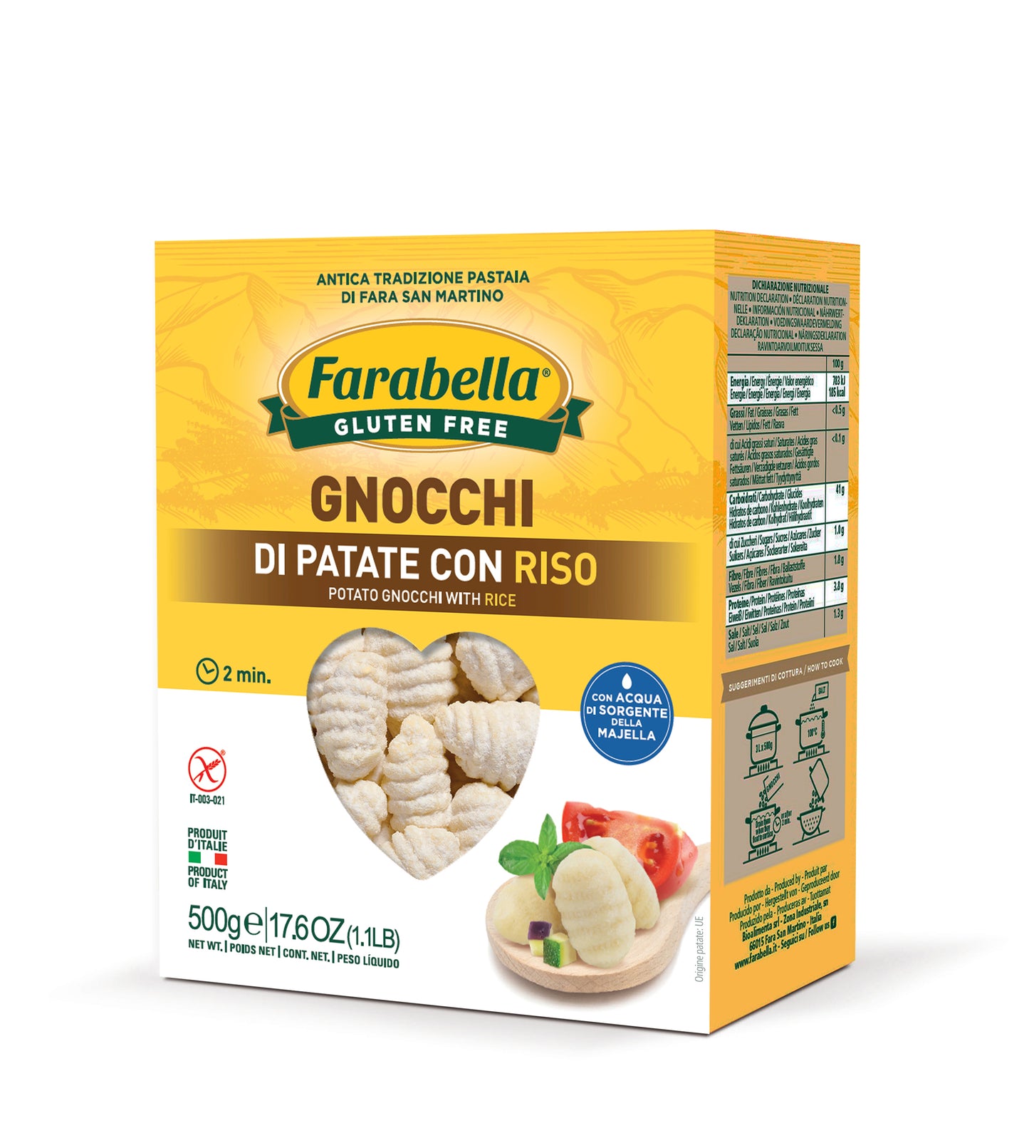 Glutenfreie Kartoffelgnocchi mit Reis