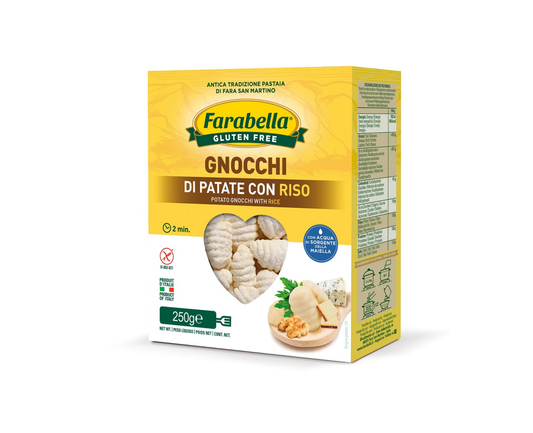 Glutenfreie Kartoffelgnocchi mit Reis