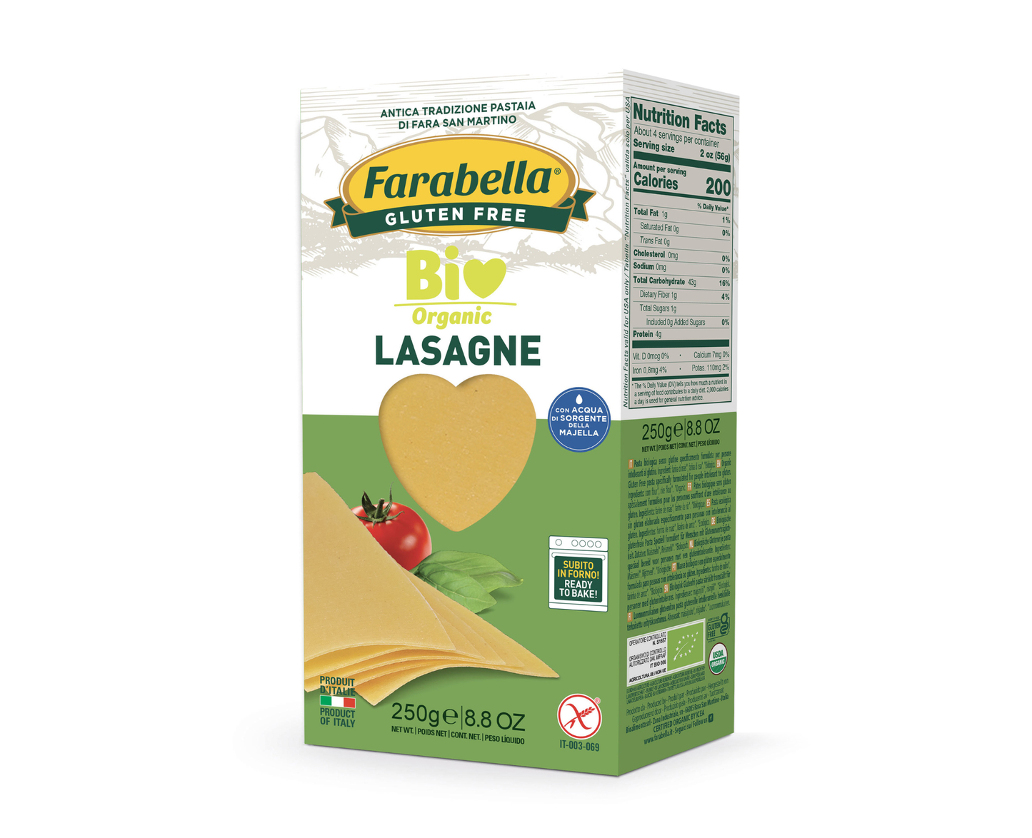 BIO Lasagne-Blätter